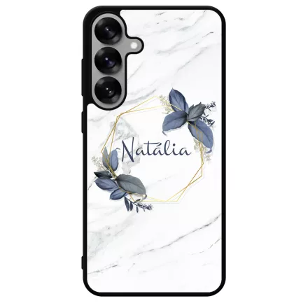 marble marvany mintas viragos Samsung Galaxy S25 Plus Magnetic tok
