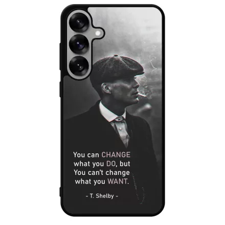 Tommy Shelby Change idezet peaky blinders Samsung Galaxy S25 Plus tok