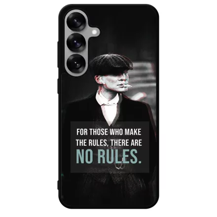 Tommy Shelby No rules idezet peaky blinders Samsung Galaxy S25 Plus tok