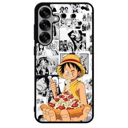 Monkey D Luffy Pizza - One Piece Samsung Galaxy S25 Plus tok