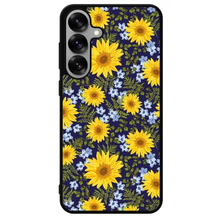 Csodaszep napraforgos Hello Nyar Samsung Galaxy S25 Plus Magnetic tok