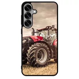 Piros Traktor  Samsung Galaxy S25 Plus tok