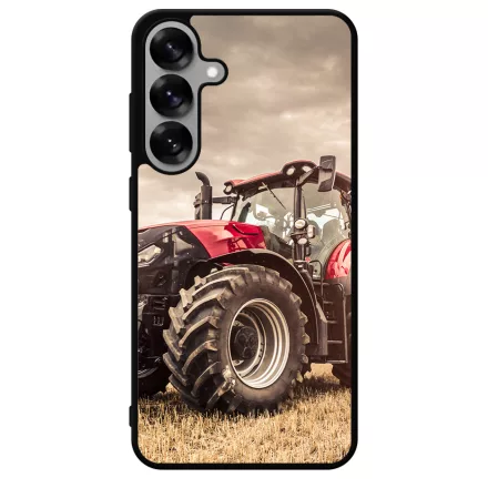 Piros Traktor  Samsung Galaxy S25 Plus tok