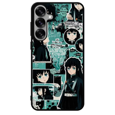 Muichiro Aesthetic - Demon Slayer Samsung Galaxy S25 Plus tok