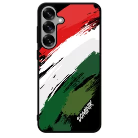 Kerd a neveddel - Magyar Zaszlo Samsung Galaxy S25 Plus tok