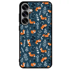 Cuki kis róka mintás Samsung Galaxy S25 Plus tok