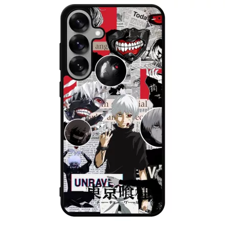 Tokyo Ghoul - Kaneki Ken Aesthetic RED Samsung Galaxy S25 Plus tok