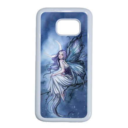 tündér kelta tündéres celtic fairy fantasy Samsung Galaxy S7 fehér tok