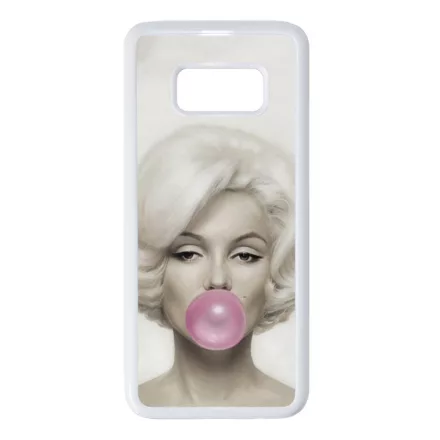 Marilyn Monroe Samsung Galaxy S8 fehér tok