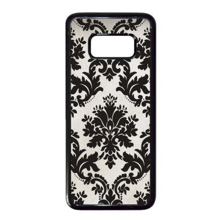 vintage fekete fehér Samsung Galaxy S8 fekete tok