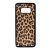 leopárd minta mintás Samsung Galaxy S8 fekete tok