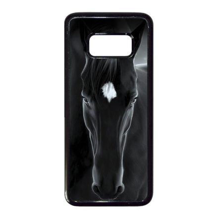 lovas fekete ló Samsung Galaxy S8 fekete tok