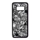 stickerbomb matricabomba Samsung Galaxy S8 fekete tok