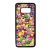 emoji Samsung Galaxy S8 fekete tok