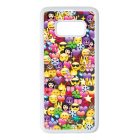 emoji Samsung Galaxy S8 fekete tok