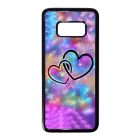 szerelem szerelmes szíves szivecskés hipster Samsung Galaxy S8 fekete tok