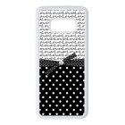 szerelem love fekete fehér pöttyös Samsung Galaxy S8 fekete tok