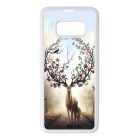 erdő szarvas őz négy évszak Samsung Galaxy S8 fehér tok