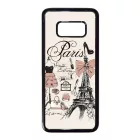 paris párizs eiffel torony tornyos Samsung Galaxy S8 fekete tok