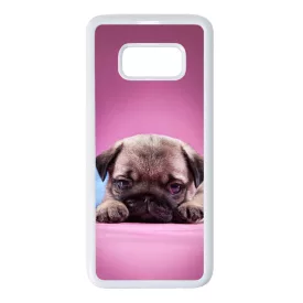 kölyök kutyus francia bulldog kutya Samsung Galaxy S8 fehér tok