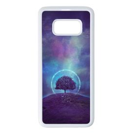 életfa kelta fantasy galaxis életfás life tree Samsung Galaxy S8 fehér tok