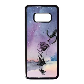 lufis kislány csajos galaxis galaxy Samsung Galaxy S8 fekete tok