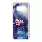 tavasz virágos cseresznyefa virág Samsung Galaxy S8 fehér tok