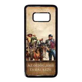 bud spencer és terence hill az ördög jobb és bal keze Samsung Galaxy S8 fekete tok