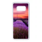 levendula levendulás levander lavender provence Samsung Galaxy S8 fekete tok