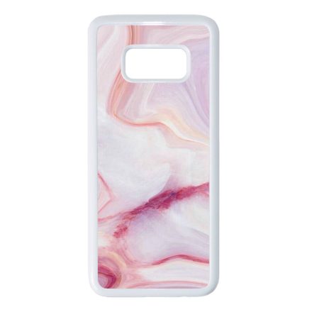 márvány márványos marble csajos Samsung Galaxy S8 fehér tok