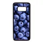 Áfonya kék Samsung Galaxy S8 fekete tok