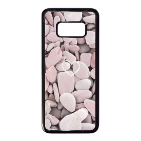 Tengerpart Kavicsok Szerelem Samsung Galaxy S8 fekete tok