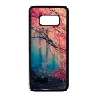 őszi erdős falevél természet Samsung Galaxy S8 fekete tok