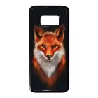 róka rókás fox Samsung Galaxy S8 fekete tok