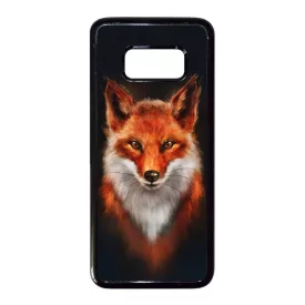 róka rókás fox Samsung Galaxy S8 fekete tok