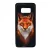 róka rókás fox Samsung Galaxy S8 fekete tok