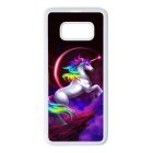 unicorn unikornis fantasy csajos Samsung Galaxy S8 fekete tok
