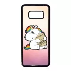 unicorn unikornis fantasy csajos Samsung Galaxy S8 fehér tok