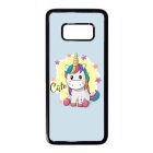 unicorn unikornis fantasy csajos Samsung Galaxy S8 fehér tok