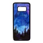 téli karácsonyi art Samsung Galaxy S8 fekete tok