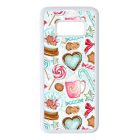 téli karácsonyi csajos mintás Samsung Galaxy S8 fehér tok