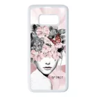 Spirit woman art tavaszi viragos Samsung Galaxy S8 fehér tok