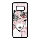 Spirit woman art tavaszi viragos Samsung Galaxy S8 fehér tok