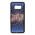 virágos tavaszi art Samsung Galaxy S8 fehér tok