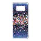 virágos tavaszi art Samsung Galaxy S8 fehér tok