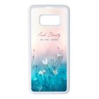 virágos tavaszi art Samsung Galaxy S8 fekete tok