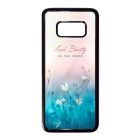 virágos tavaszi art Samsung Galaxy S8 fekete tok