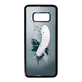 Dream - Álom - Feather, Tollas ajándék nőknek valentin napra Samsung Galaxy S8 tok