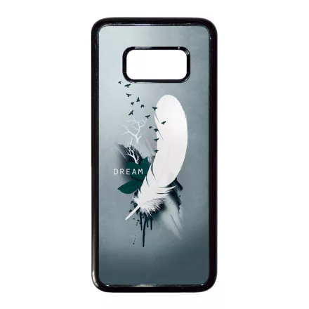 Dream - Álom - Feather, Tollas ajándék nőknek valentin napra Samsung Galaxy S8 tok