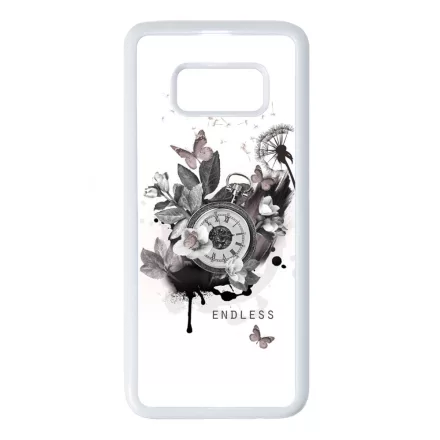 Endless - végtelen szerelem, pillangós ajándék nőknek valentin napra Samsung Galaxy S8 tok